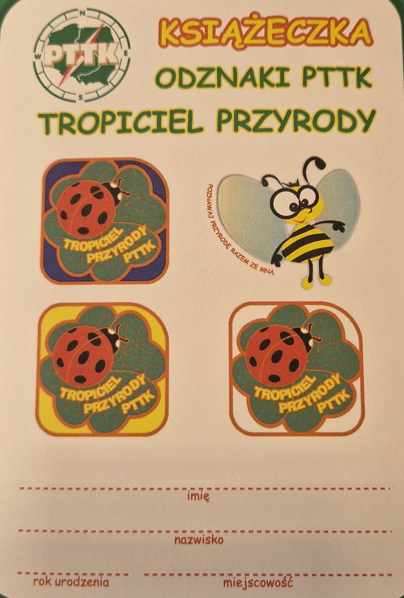 Zdobądź odznakę "Tropiciel przyrody"